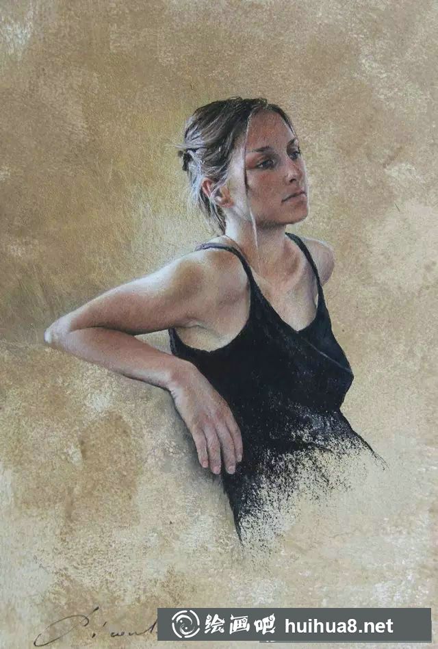 娜達(dá)里雅色粉畫作品