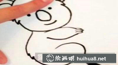 兒童畫教程：教你畫考拉