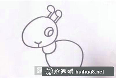 兒童畫教程：教大家畫螞蟻