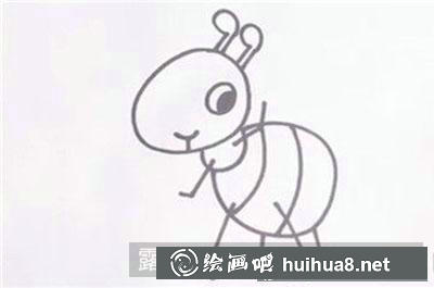 兒童畫教程：教大家畫螞蟻