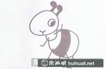 兒童畫教程：教大家畫螞蟻