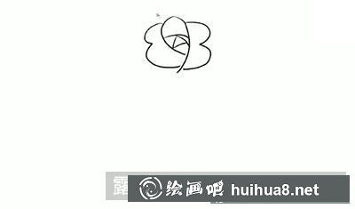簡(jiǎn)筆畫(huà)教程：教大家繪制玫瑰花