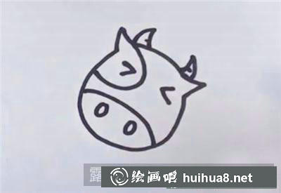 兒童畫教程：教你畫小牛