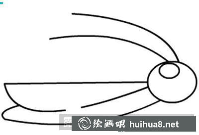 兒童畫教程：教大家畫螞蚱