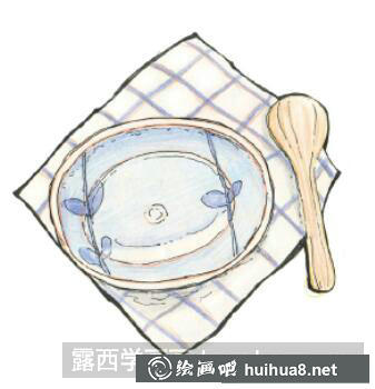 盤子兒童畫