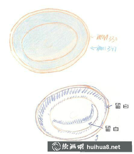 盤子兒童畫