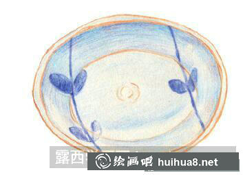 盤子兒童畫
