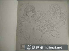 水彩教程：花季少女繪畫法