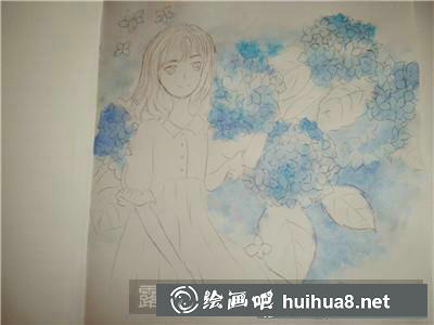人物水彩畫