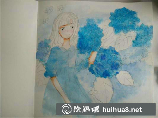 人物水彩畫