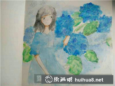 人物水彩畫