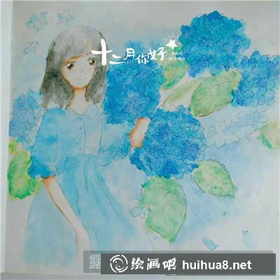 人物水彩畫