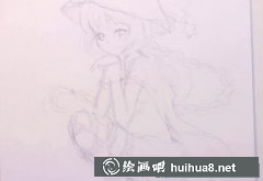 馬克筆繪二次元萌妹教程揭秘