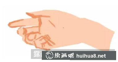 厚涂手的畫法