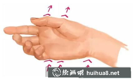 厚涂手的畫法