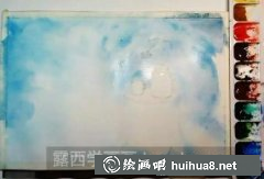 水彩畫冬景教程步驟解析