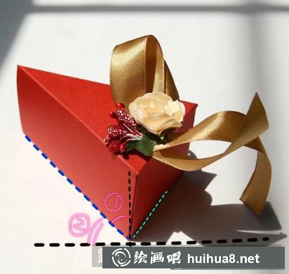 彩鉛畫喜糖禮盒 彩鉛畫喜糖禮盒
