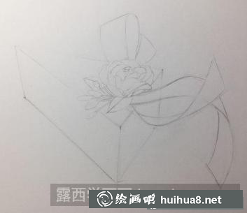 彩鉛畫喜糖禮盒 彩鉛畫喜糖禮盒
