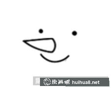兒童畫教程繪制雪人方法