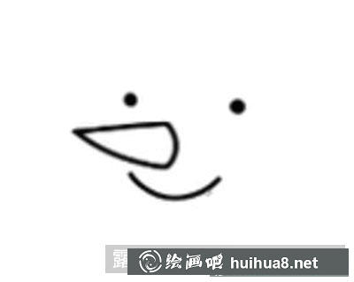 兒童畫教程:怎么繪制雪人