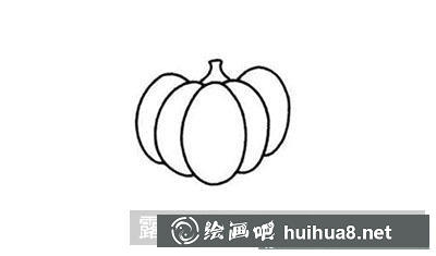兒童畫教程：教你怎么繪制南瓜