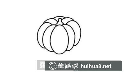 兒童畫教程：教你怎么繪制南瓜