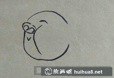 兒童畫教程：小豬怎么畫