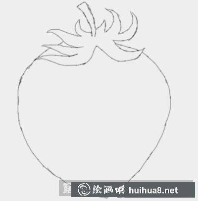 卡通草莓