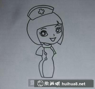 護(hù)士的畫法 護(hù)士的畫法