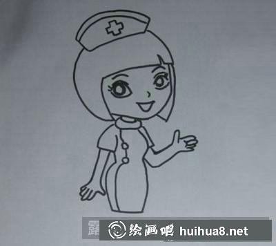 護(hù)士的畫法 護(hù)士的畫法