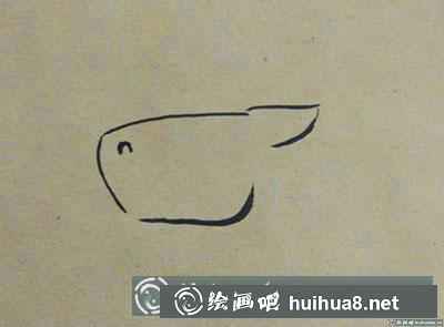 兒童畫教程：教你畫一匹小馬