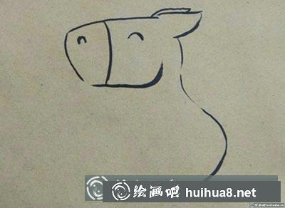 兒童畫教程：教你畫一匹小馬