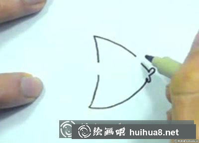 兒童畫教程：教你畫一只小魚