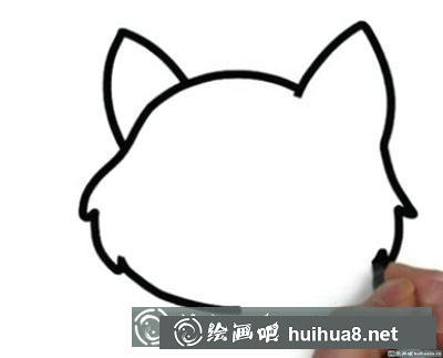 簡(jiǎn)筆畫教程：教你畫一只貓咪