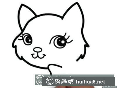 簡(jiǎn)筆畫教程：教你畫一只貓咪
