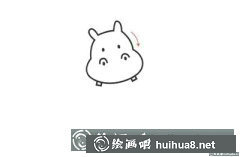 兒童畫教程教畫小河馬