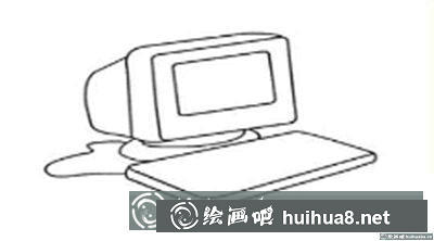 簡筆畫教程：怎么畫電腦