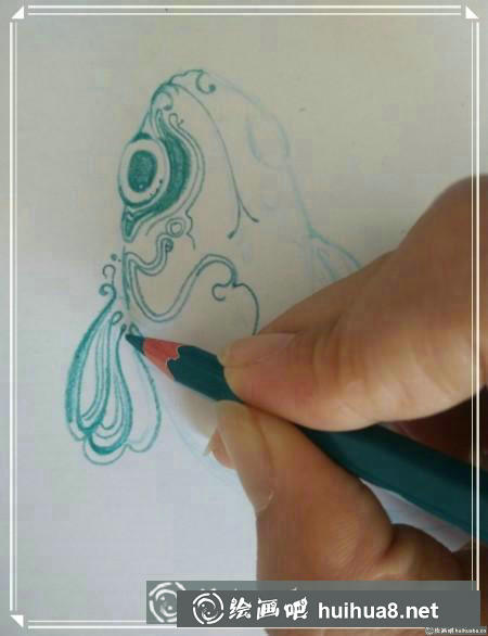 藝術(shù)性魚(yú)簡(jiǎn)筆畫(huà)教程