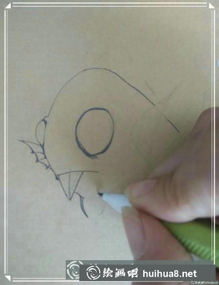 概念性深海怪物簡(jiǎn)筆畫(huà)教程