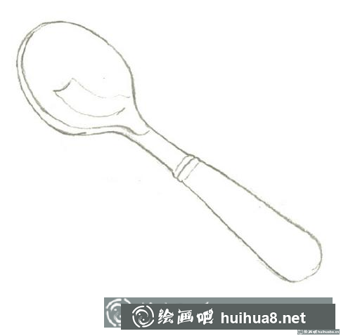 勺子怎么畫
