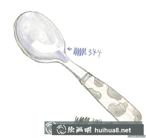 勺子怎么畫