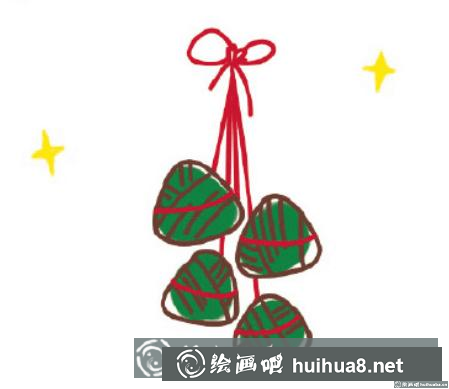 粽子兒童畫