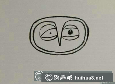 怎么畫(huà)簡(jiǎn)筆畫(huà)貓頭鷹教程