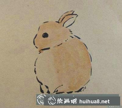 簡(jiǎn)筆畫兔子怎么畫