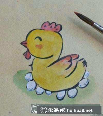 兒童畫(huà)卡通小雞怎么畫(huà) 兒童畫(huà)卡通小雞怎么畫(huà)
