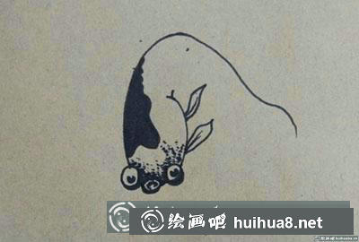 簡筆畫教程：金魚怎么畫