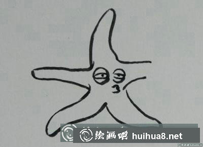 簡筆畫教程:怎么畫海星