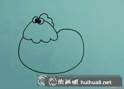 簡筆畫教程：教你畫母雞和小雞