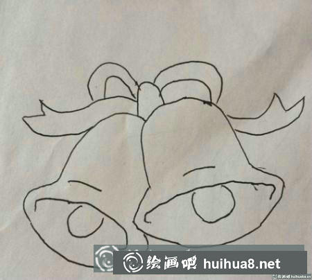 簡筆畫教程 - 鈴鐺帶子