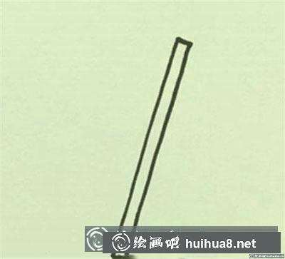 簡筆畫教程：教大家畫毛筆